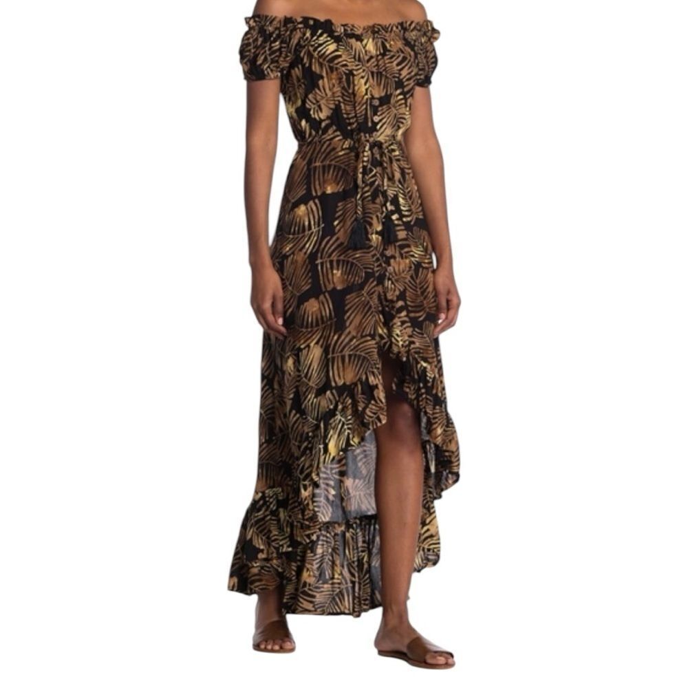 Tiare Hawaii Brooklyn High Low Maxi Dress NWT